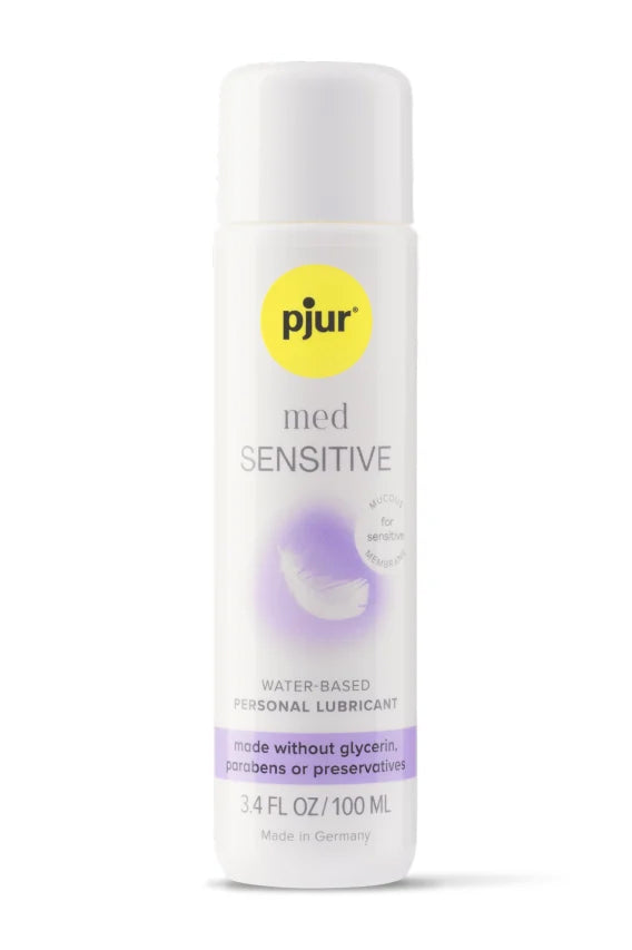 Pjur Med Sensitive Glide Water 3.4oz Lubricant, Water-Based Lube - AlicePrin.com