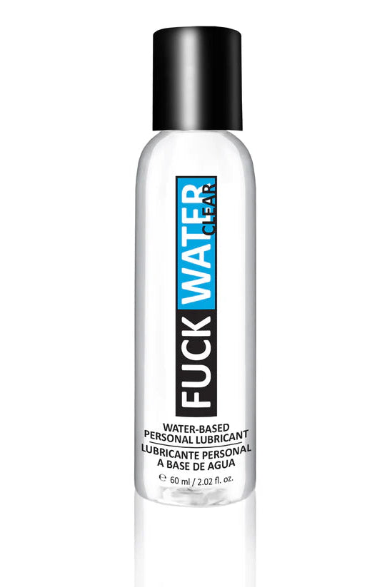 Fuck Water Clear 2oz Lubricant, Clear Water Lube - AlicePrin.com