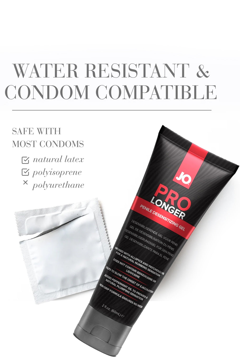 Jo Penile Prolonger Gel, Penile Desensitizing Gel - AlicePrin.com
