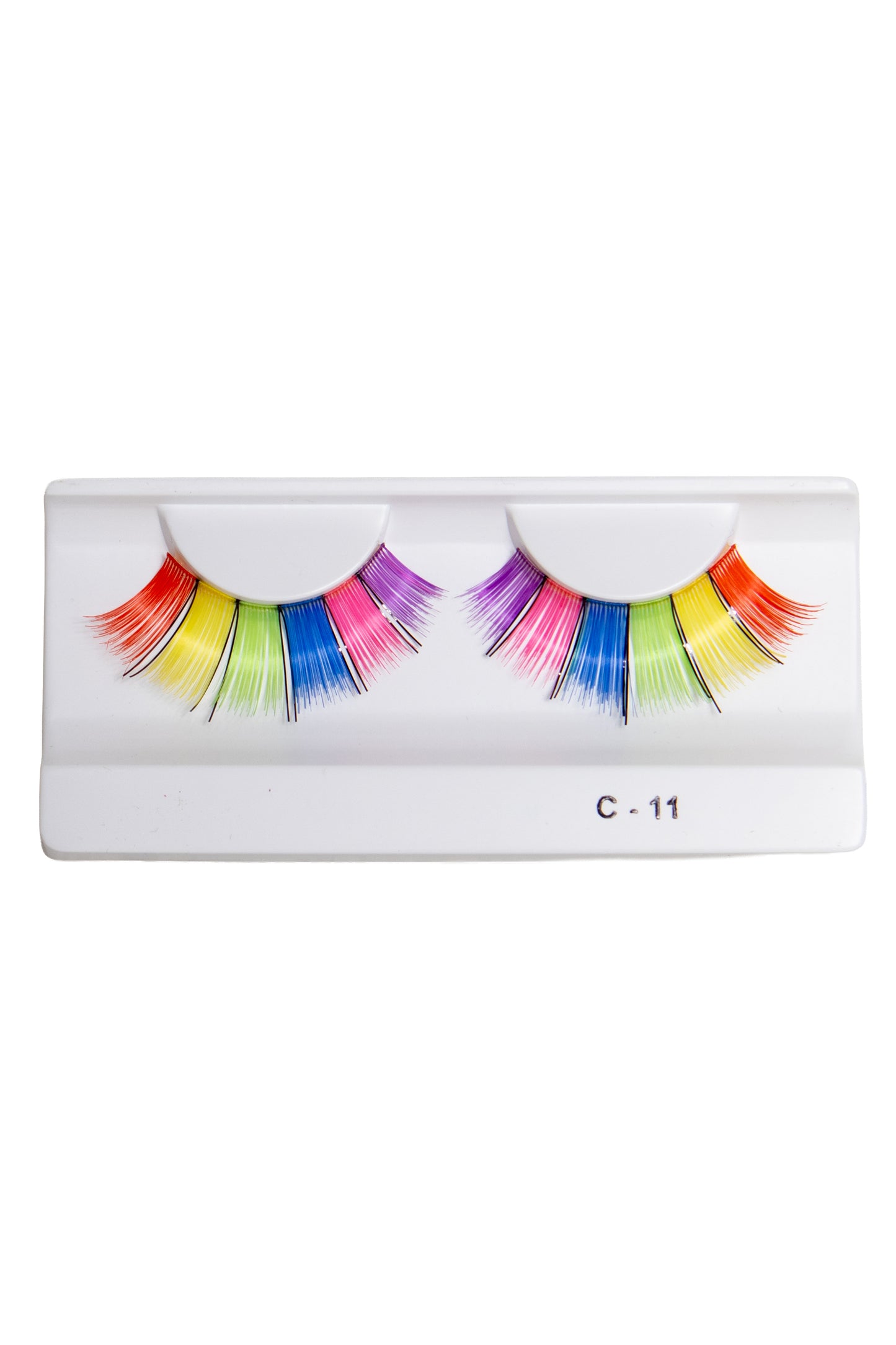 Rainbow Lashes, Fake Rainbow Lashes - AlicePrin.com