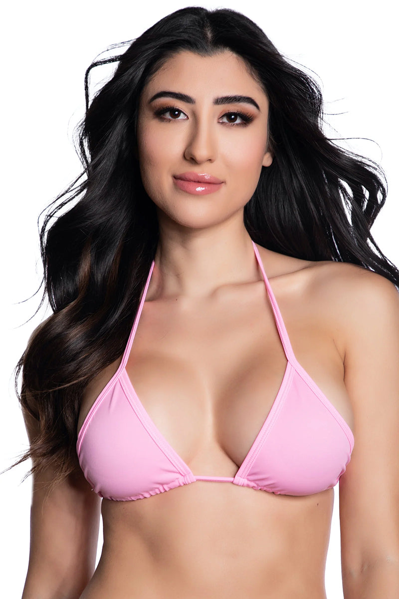 Basic Dance Tri Top, Lycra Stripper Tri Top - AlicePrin.com