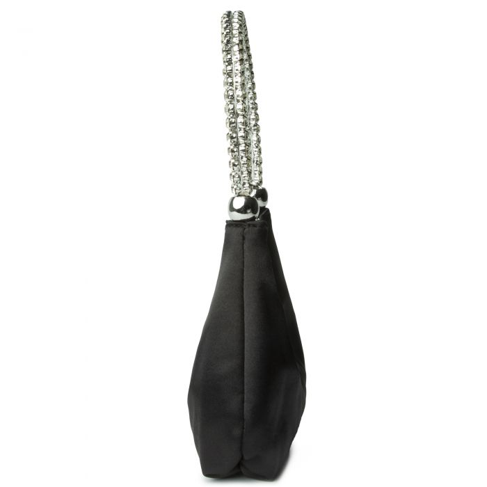 Satin Rhinestone Purse, Satin Purse - AlicePrin.com