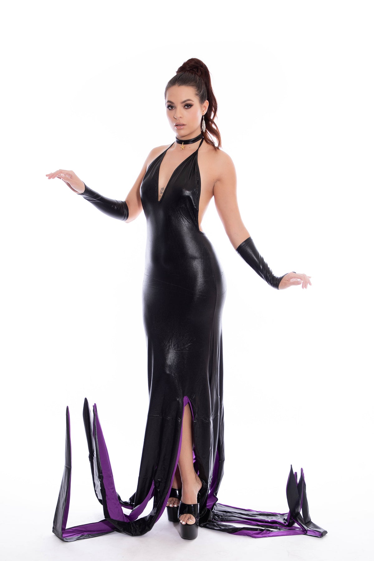 Sea Royalty Villain Costume, Sexy Ursula Costume, Sexy Little Mermaid Costume - AlicePrin.com