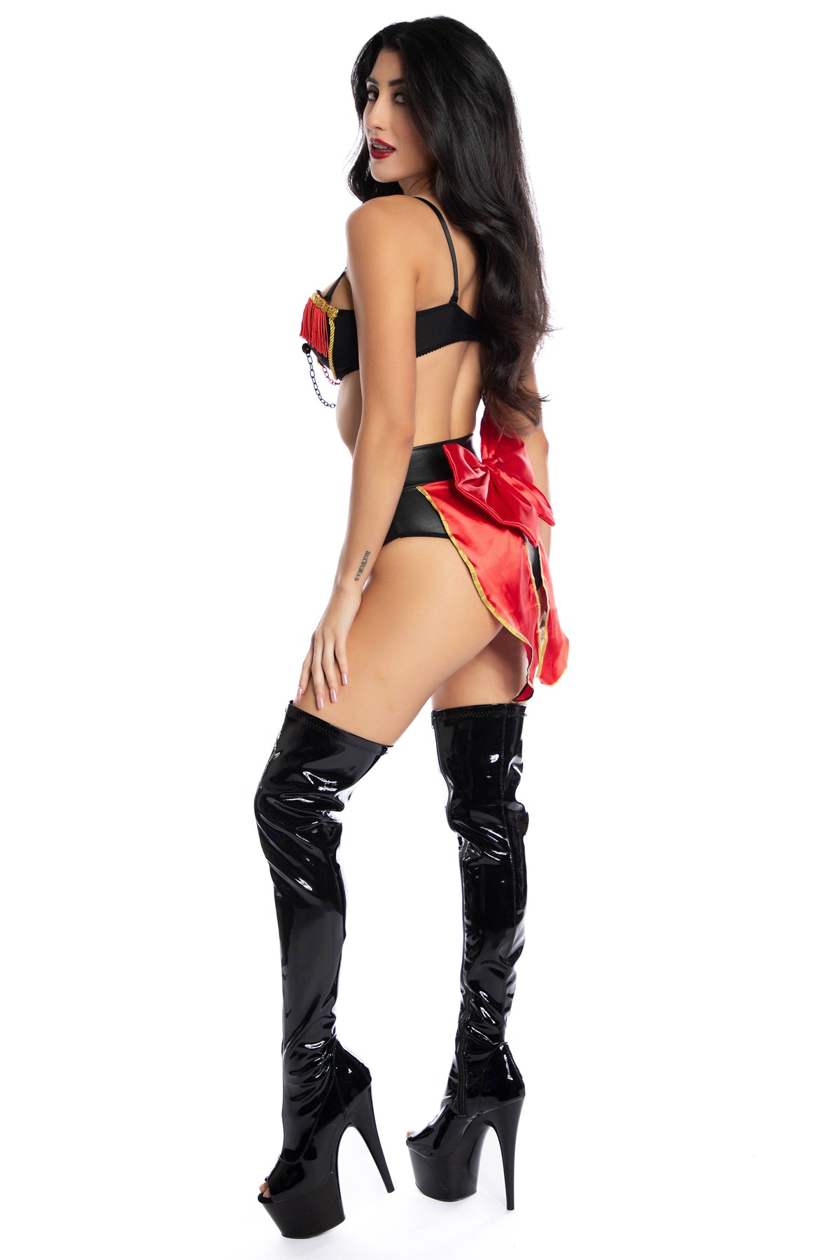 Tamed Heart Ringleader Costume, Sexy Ringleader Costume, Sexy Ringmaster Costume, Sexy Circus Costume - AlicePrin.com