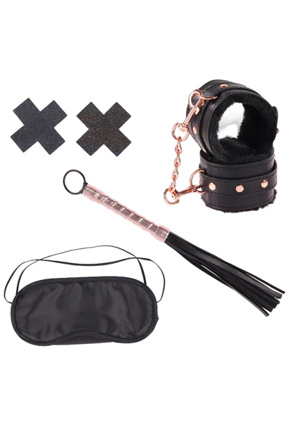 S&M Brat Kit, Black Bondage Kit - AlicePrin.com