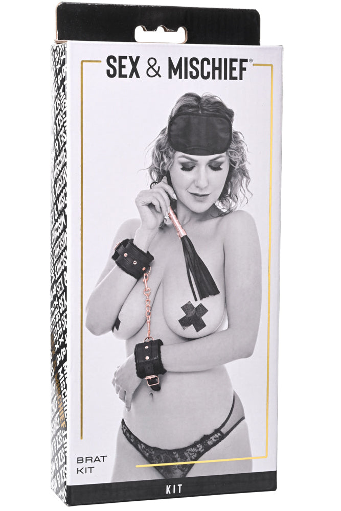 S&M Brat Kit, Black Bondage Kit - AlicePrin.com