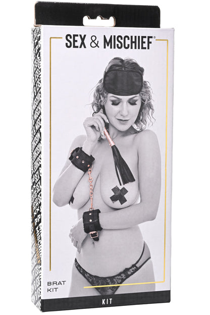 S&M Brat Kit, Black Bondage Kit - AlicePrin.com