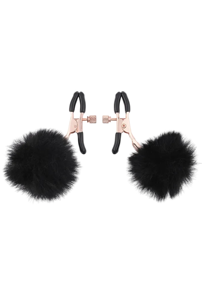 Puff Nipple Clamps, Black Puff Clamps - AlicePrin.com