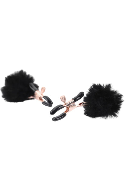 Puff Nipple Clamps, Black Puff Clamps - AlicePrin.com