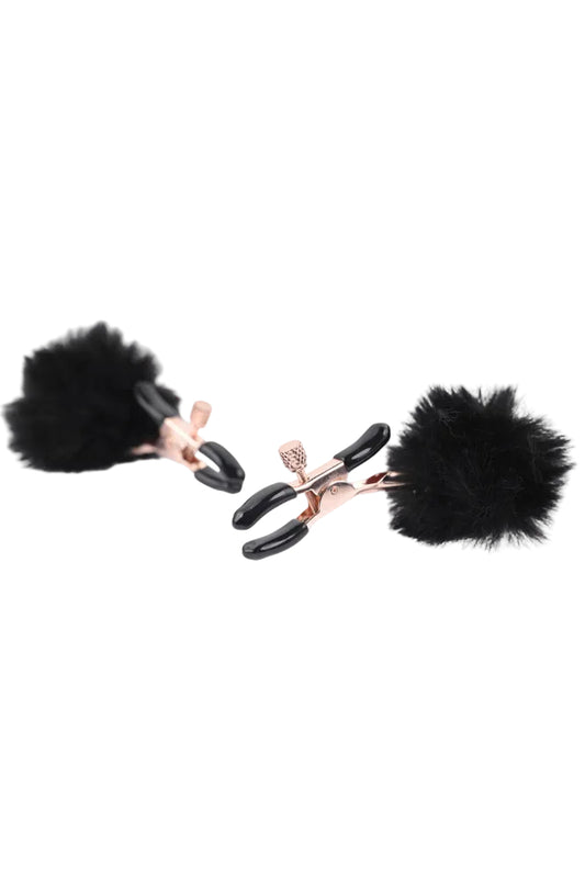 Puff Nipple Clamps, Black Puff Clamps - AlicePrin.com