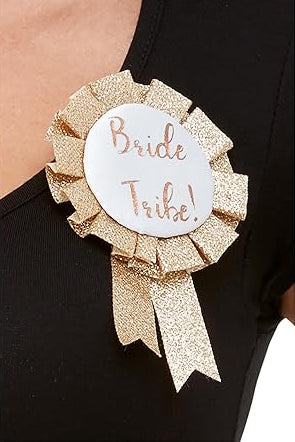 Bride Tribe Button, Bachelorette Party Button - AlicePrin.com
