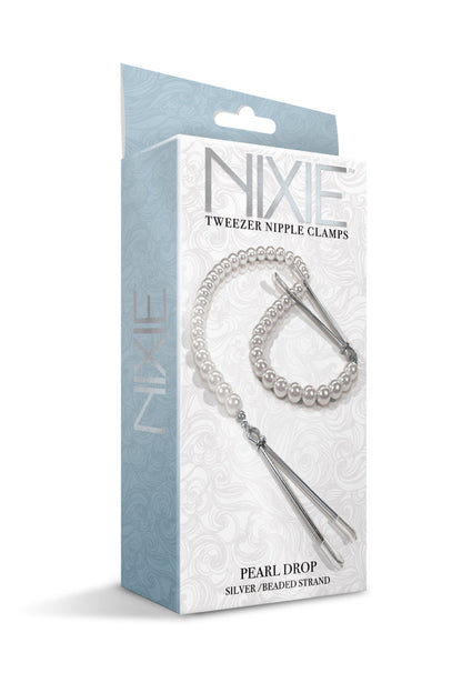 Luxurious Pearl Nipple Clamps, Tweezer Nipple Clamps - AlicePrin.com
