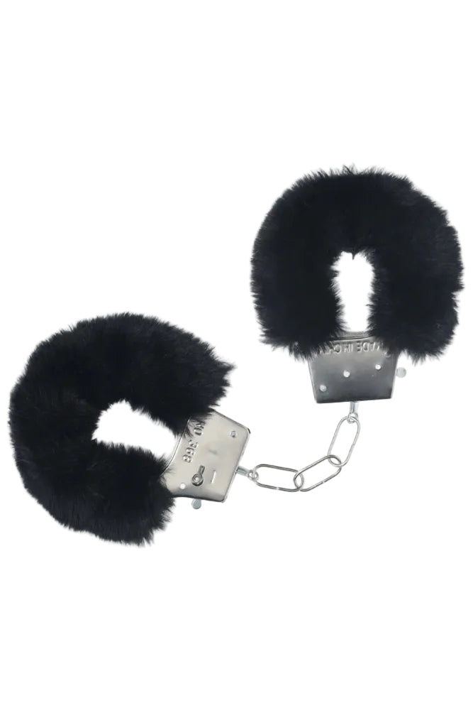Classic Fluffy Handcuffs, Fuzzy Handcuffs - AlicePrin.com