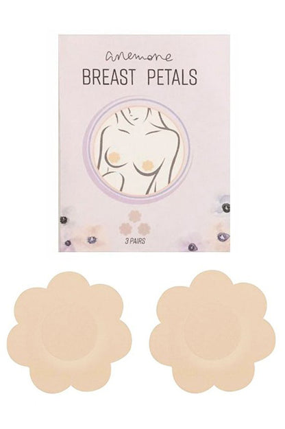 3-Pack Light Nude Breast Petals, Nude Floral Pasties - AlicePrin.com