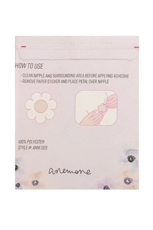 3-Pack Light Nude Breast Petals, Nude Floral Pasties - AlicePrin.com