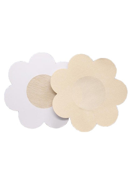 3-Pack Light Nude Breast Petals, Nude Floral Pasties - AlicePrin.com