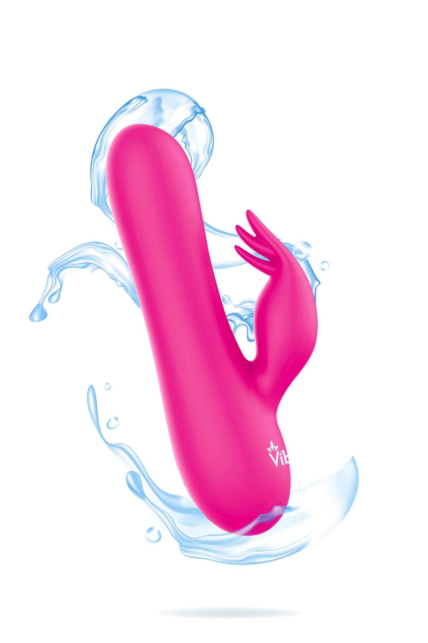 Freyja Mini Triple Ticklers Rabbit Vibe, Pink Rabbit Vibrator - AlicePrin.com