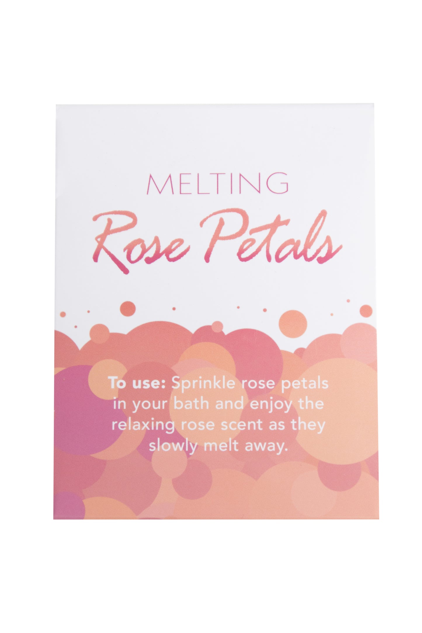 Melting Bath Rose Petals, Rose Petal Bath Melt - AlicePrin.com