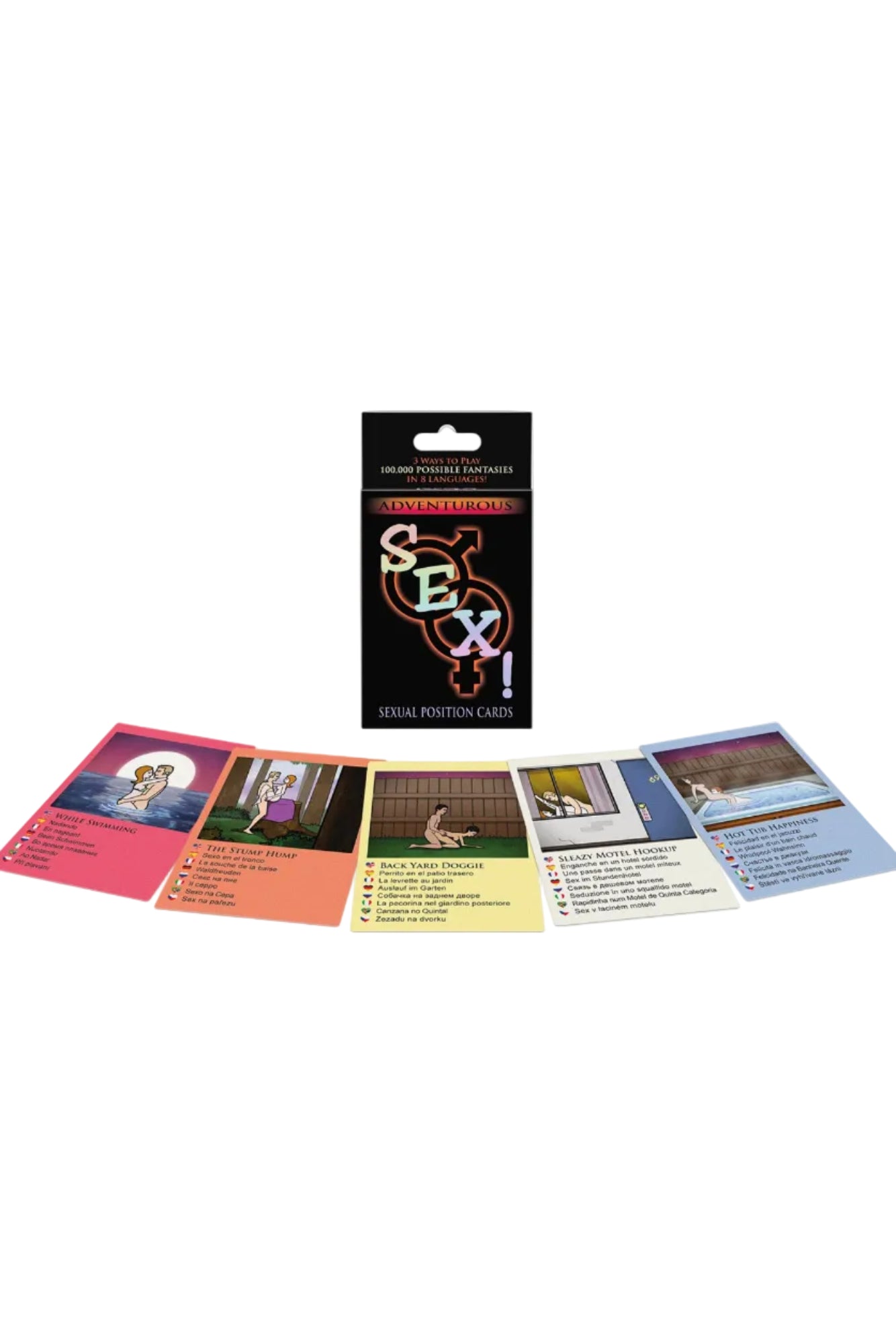 Adventurous Sex! Card Game, Sex Position Cards - AlicePrin.com