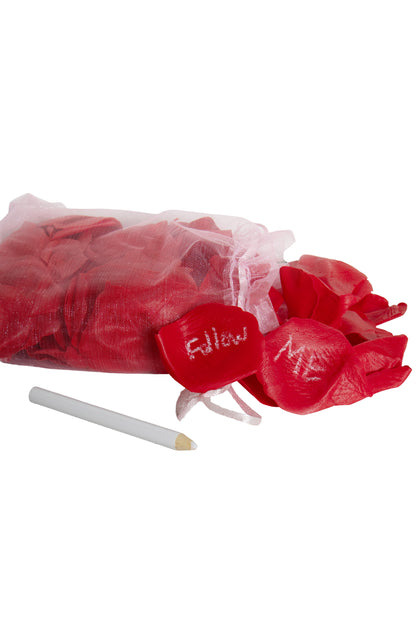 Sexy Surprise Rose Petals, Fake Red Rose Petals - AlicePrin.com