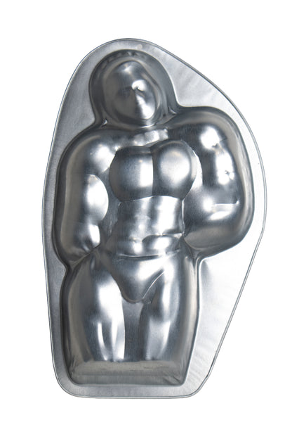 15" Sexy Man Cake Pan, Metal Man Cake Pan - AlicePrin.com