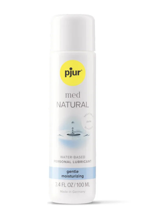 Pjur Med Natural Glide Water 3.4oz Lubricant, Water-Based Lube - AlicePrin.com