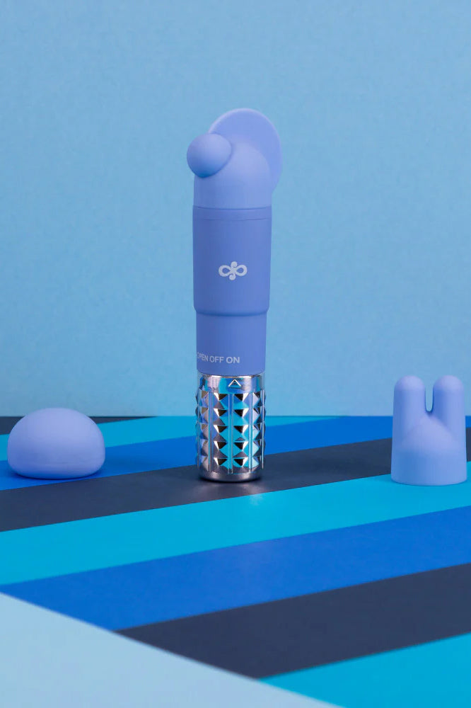 Periwinkle Rosé Revitalize Massage Kit, Blue Vibrator Kit - AlicePrin.com