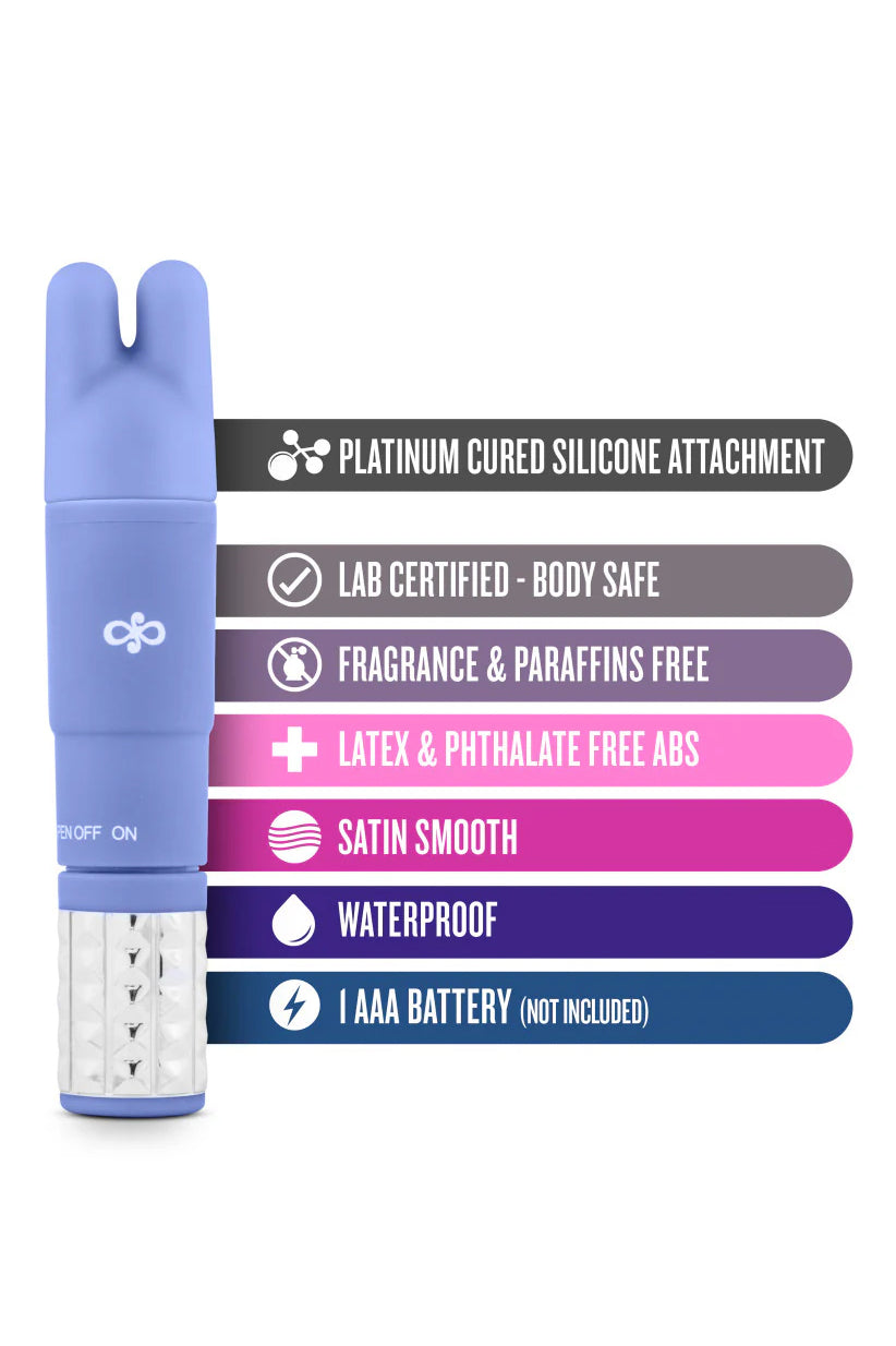 Periwinkle Rosé Revitalize Massage Kit, Blue Vibrator Kit - AlicePrin.com