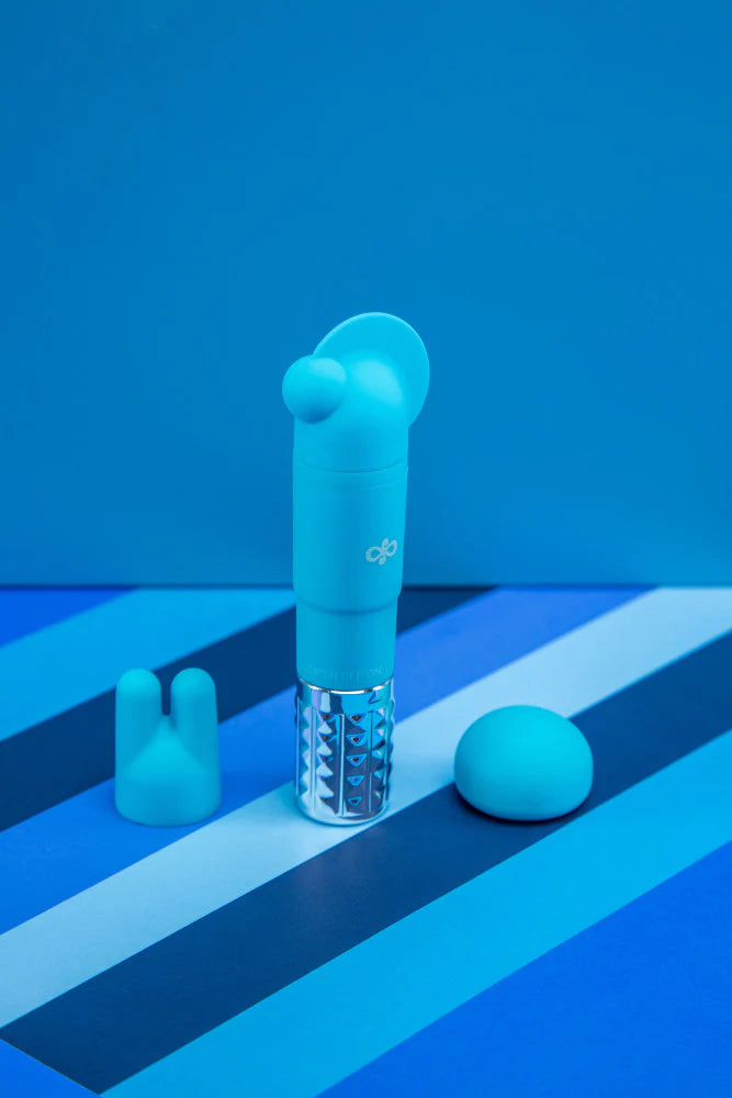 Blue Rosé Revitalize Massage Kit, Blue Vibrator Kit - AlicePrin.com