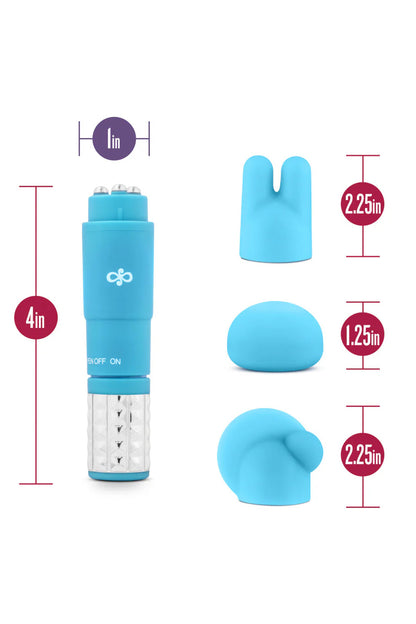 Blue Rosé Revitalize Massage Kit, Blue Vibrator Kit - AlicePrin.com