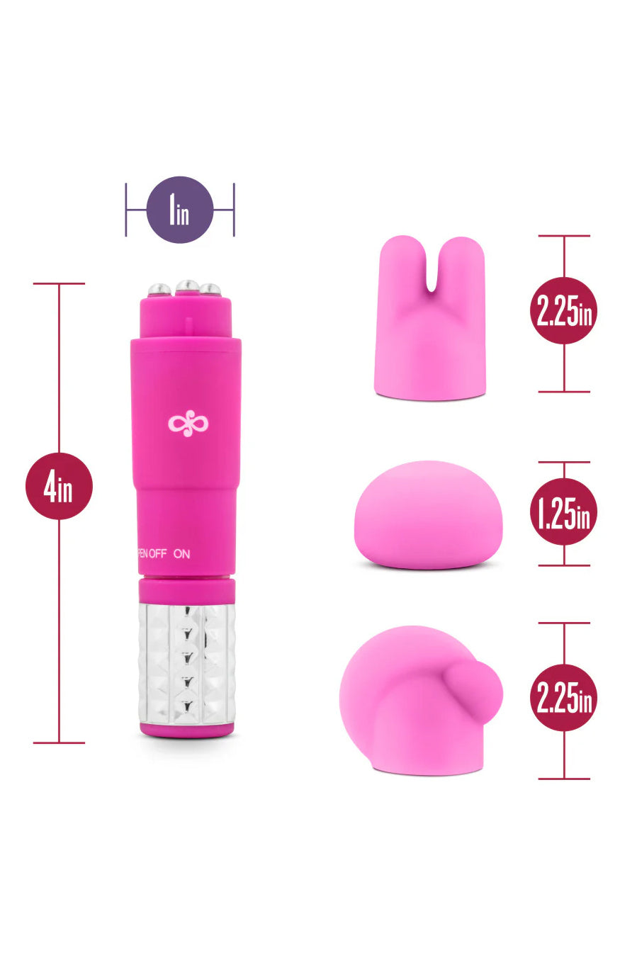 Pink Rosé Revitalize Massage Kit, Pink Vibrator Kit - AlicePrin.com