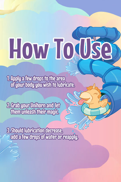 Unihorn 130mL Water Slide Lubricant, Unicorn Water Lube - AlicePrin.com
