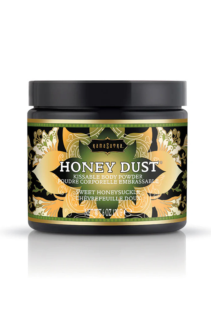 Kama Sutra Honeysuckle Honey Dust, Kissable Body Powder - AlicePrin.com