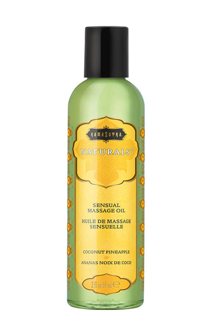 Kama Sutra Naturals Massage Oil, Pineapple Coconut Massage Oil - AlicePrin.com