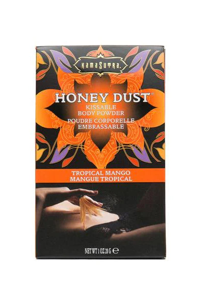 Kama Sutra Honey Dust Body Powder, Tropical Mango Body Powder - AlicePrin.com