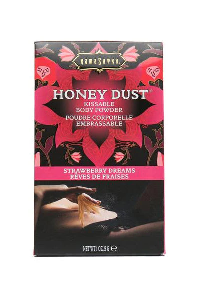 Kama Sutra Honey Dust Body Powder, Strawberry Body Powder - AlicePrin.com