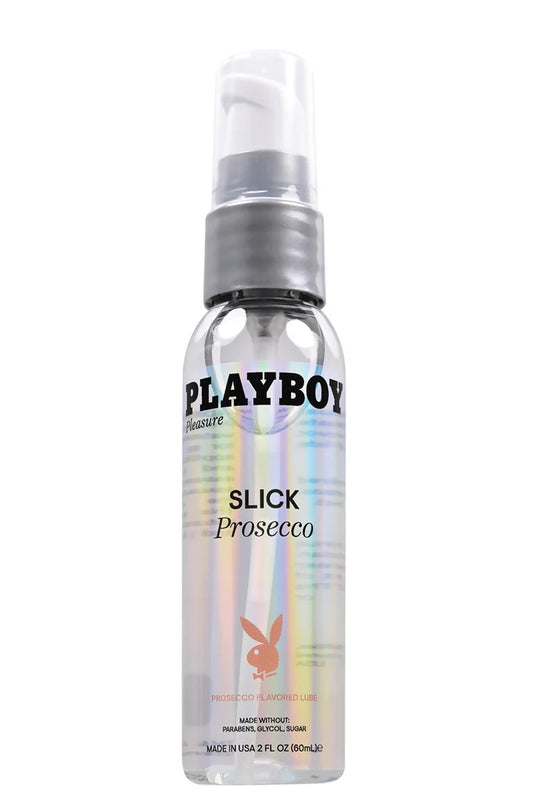 Playboy Pleasure Slick 60mL Lubricant, Prosecco Flavored Lube - AlicePrin.com