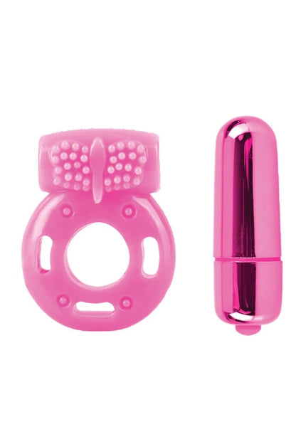 Neon Vibrating Couples Kit, Couples Vibrator and Cock Ring - AlicePrin.com