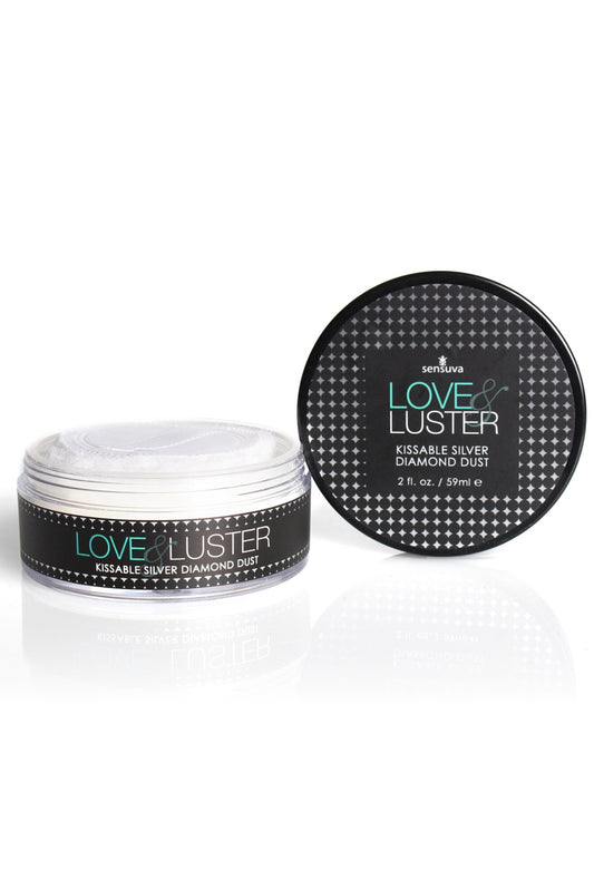 Kissable Diamond Body Dust, Silver Diamond Dust - AlicePrin.com
