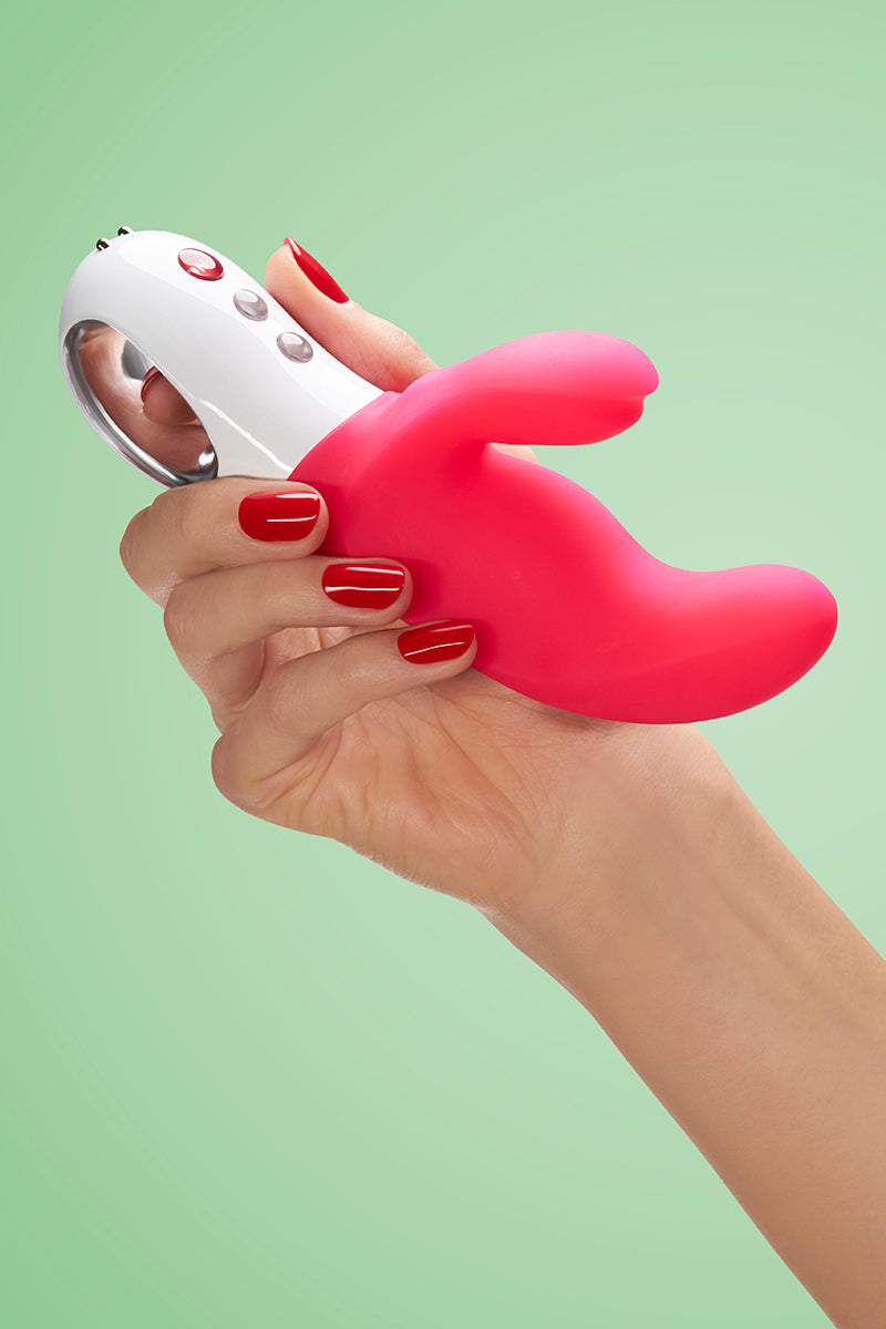 Miss Bi G5 Dual Vibrator, Pink Vibrating Dildo - AlicePrin.com