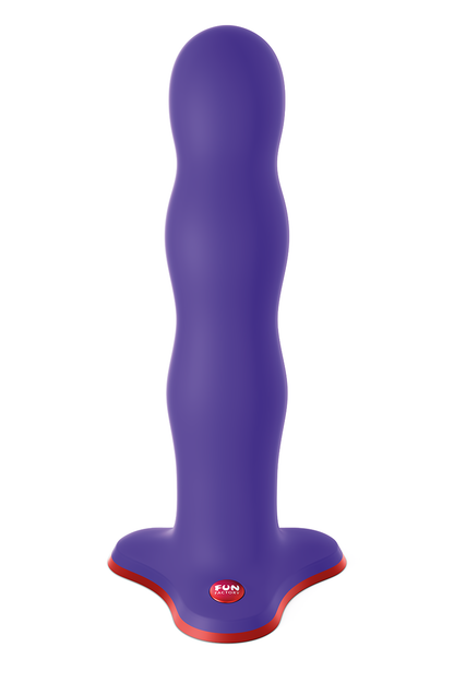 Bouncer Rumbling Dildo, Purple Flat Base Dildo - AlicePrin.com