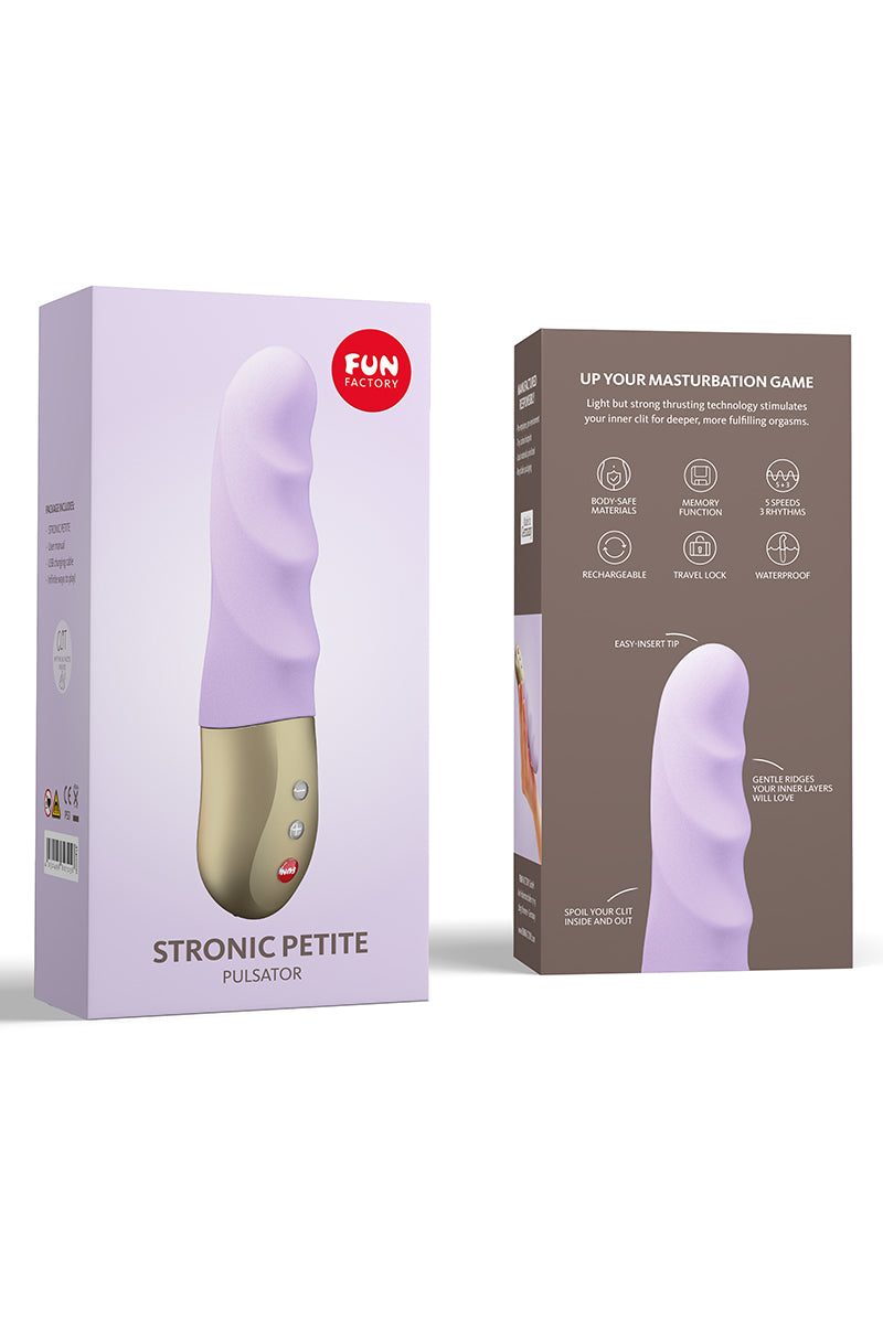 Stronic Petite Thrusting Vibrator, Purple Vibrating Dildo - AlicePrin.com