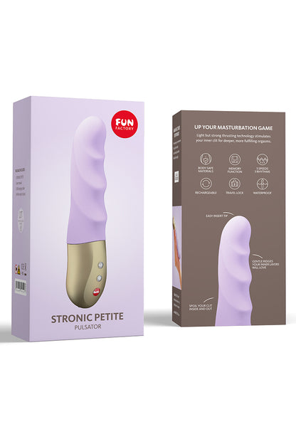 Stronic Petite Thrusting Vibrator, Purple Vibrating Dildo - AlicePrin.com
