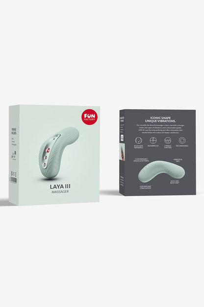 Laya III Vibrating Massager, Curved Vibrator - AlicePrin.com