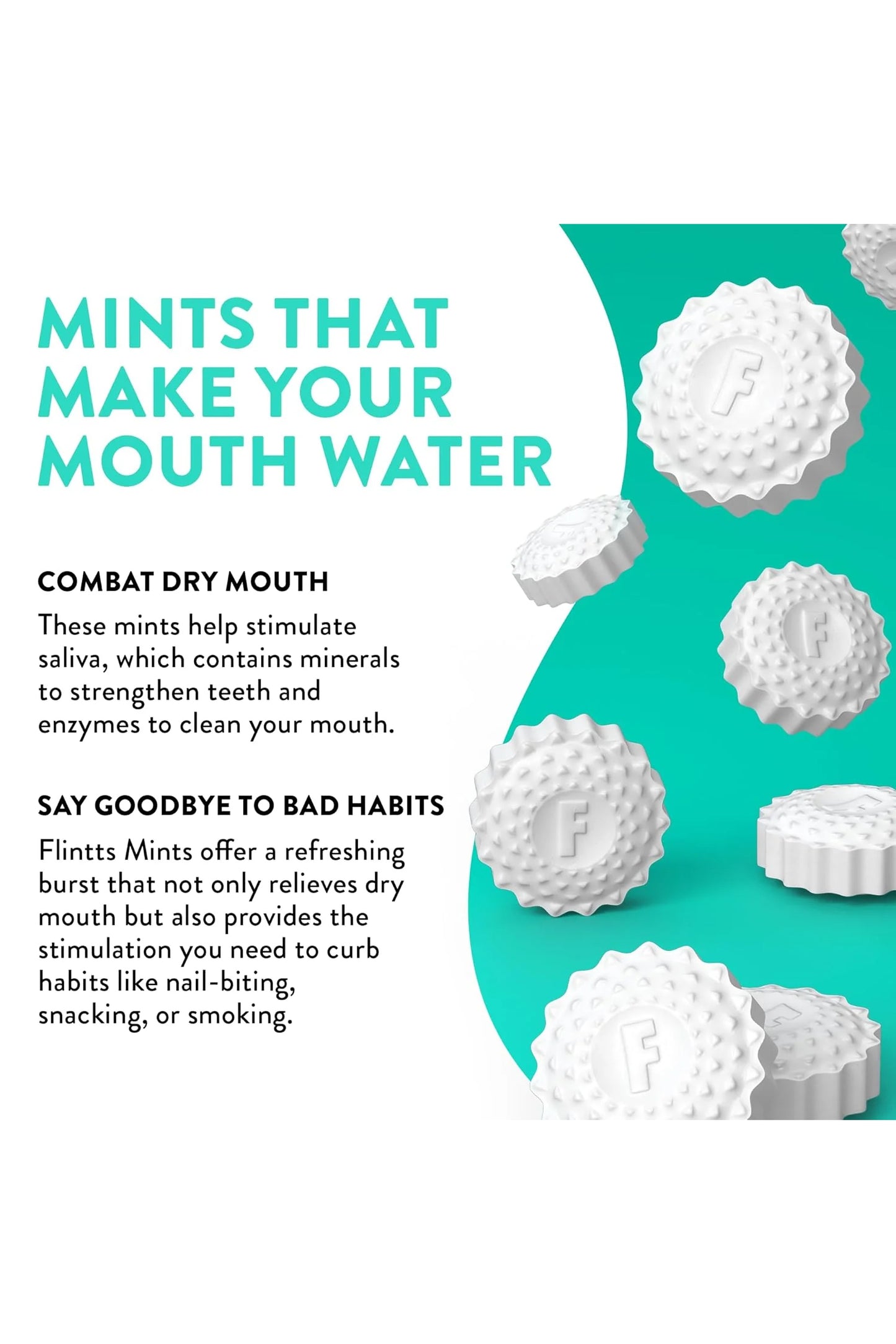 Flintts Mouth-Watering Mints, Saliva Enhancing Mints - AlicePrin.com