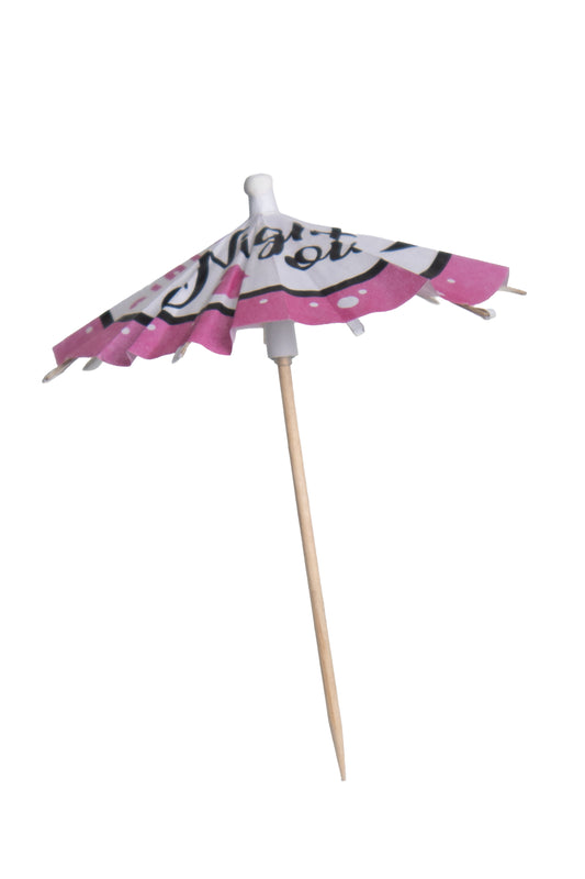 12-Pack Girls Night Out Cocktail Umbrellas, GNO Cocktail Umbrellas - AlicePrin.com