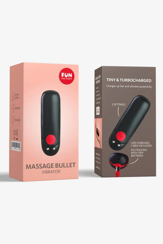 Massage Bullet Vibrator, Black Bullet Vibrator - AlicePrin.com
