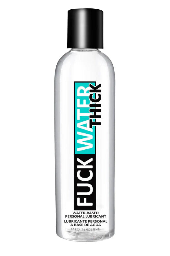 Fuck Water Thick Clear 4oz Lubricant, Water Based Lube - AlicePrin.com