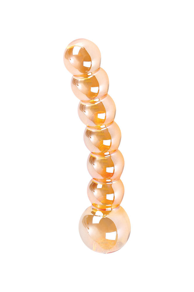 Honey Beads Glass Gems, Honey Anal Beads - AlicePrin.com