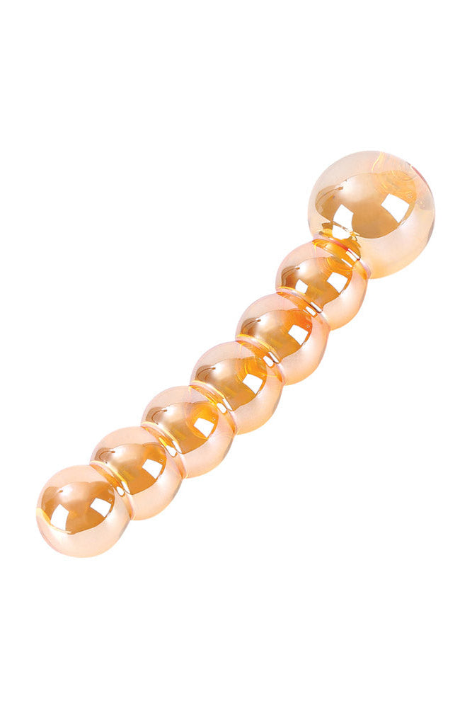 Honey Beads Glass Gems, Honey Anal Beads - AlicePrin.com